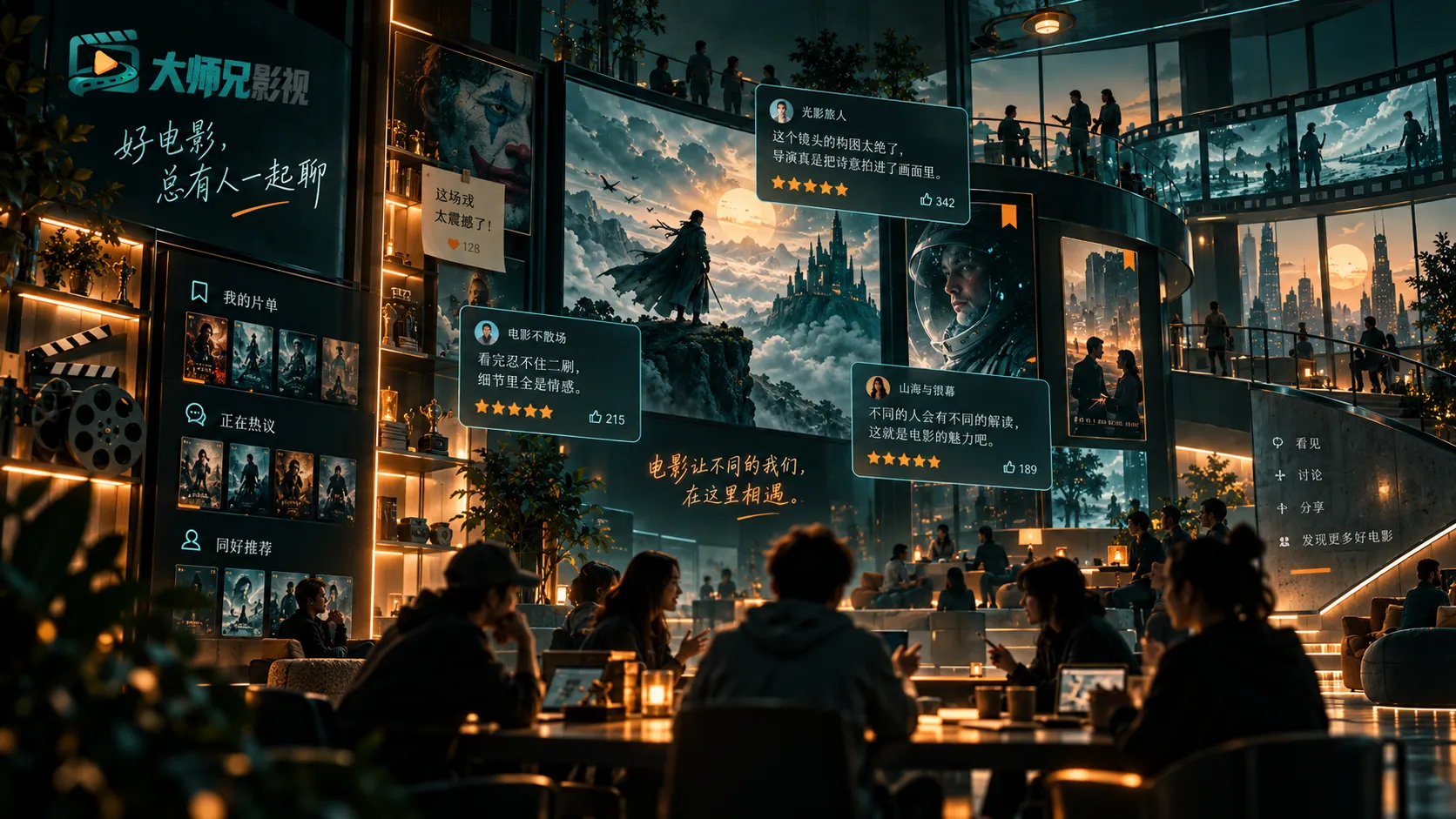 温和色调的日常动漫氛围图